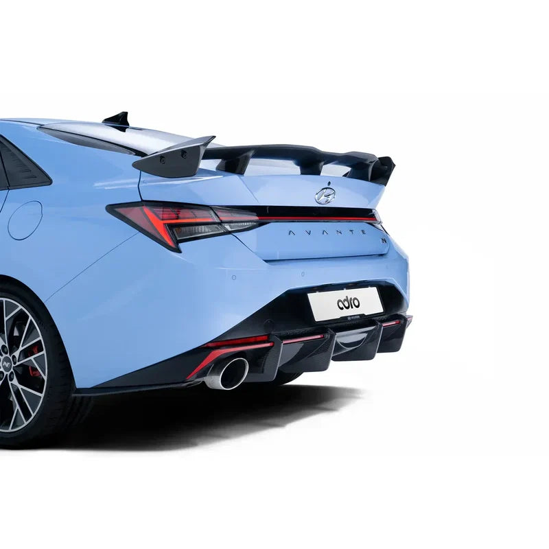 ADRO Inc Carbon Fiber Rear Diffuser - Hyundai Elantra N Series