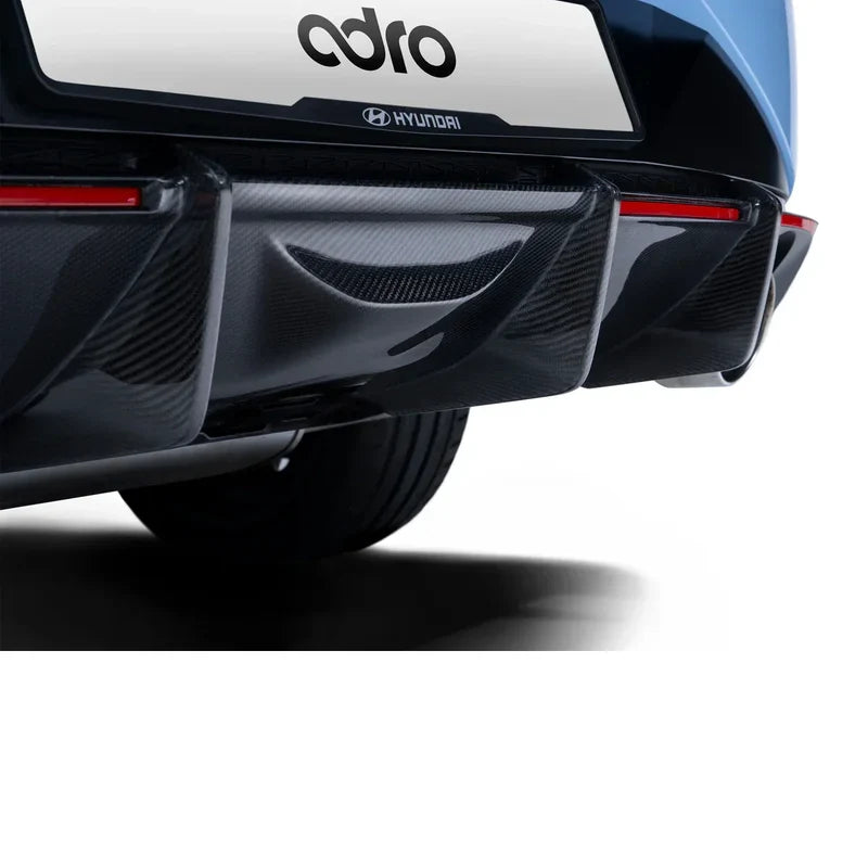 ADRO Inc Carbon Fiber Rear Diffuser - Hyundai Elantra N Series