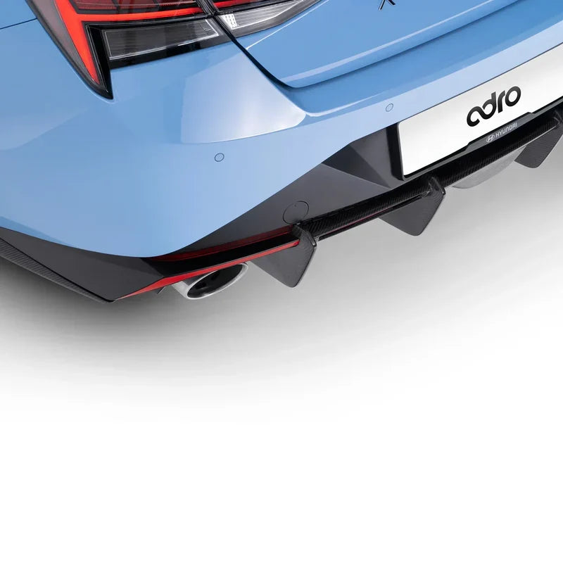ADRO Inc Carbon Fiber Rear Diffuser - Hyundai Elantra N Series
