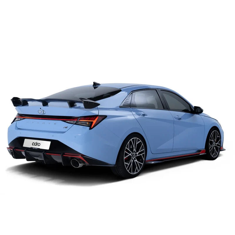 ADRO Inc Carbon Fiber Rear Diffuser - Hyundai Elantra N Series
