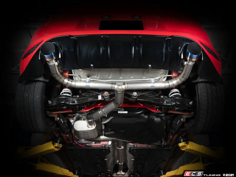 ECS "Ti.22" MK7 GTI 3.0" Titanium Catback Exhaust System - Volkswagen Golf VII Hatchback Gen3 2.0 Turbo