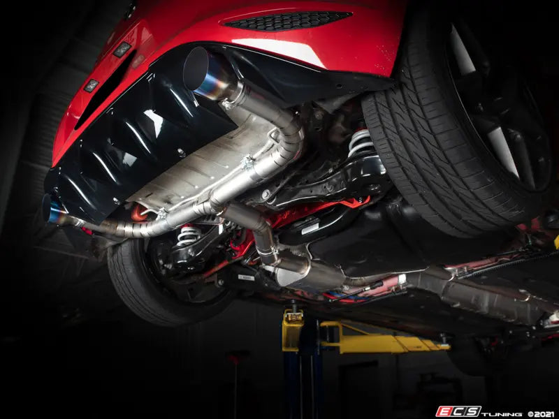 ECS "Ti.22" MK7 GTI 3.0" Titanium Catback Exhaust System - Volkswagen Golf VII Hatchback Gen3 2.0 Turbo
