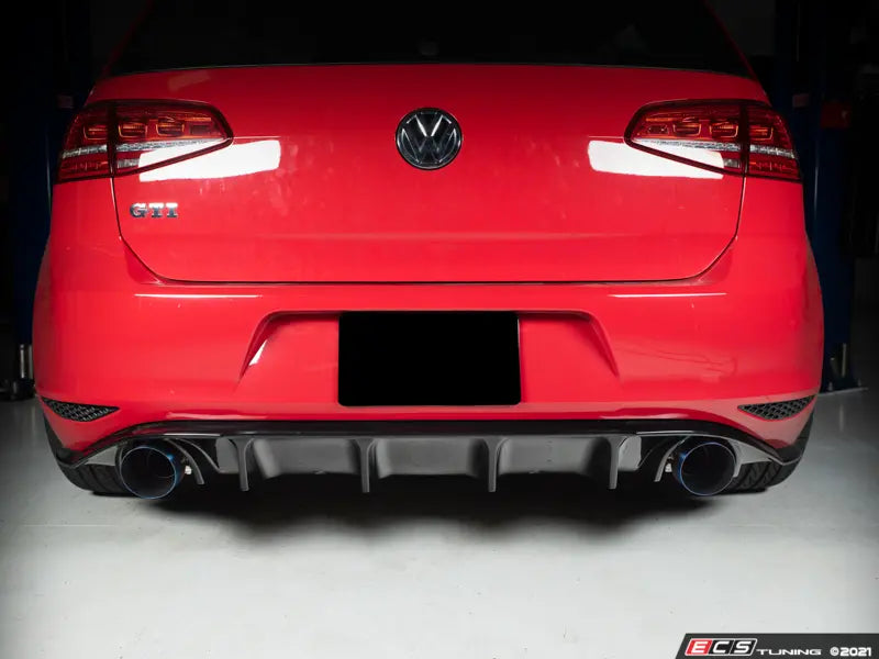 ECS "Ti.22" MK7 GTI 3.0" Titanium Catback Exhaust System - Volkswagen Golf VII Hatchback Gen3 2.0 Turbo