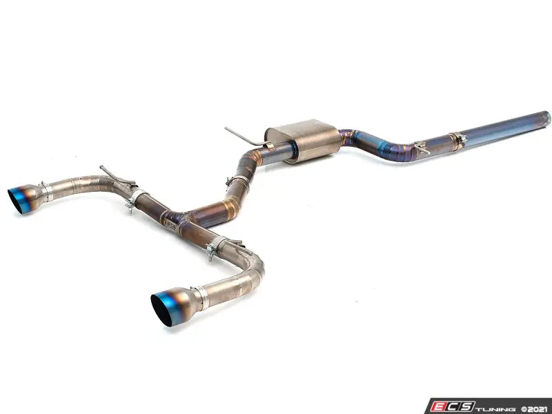 ECS "Ti.22" MK7 GTI 3.0" Titanium Catback Exhaust System - Volkswagen Golf VII Hatchback Gen3 2.0 Turbo