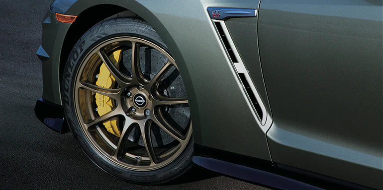 Nissan GT-R T-SPEC Wheel/Rim Gold Painted Front & Rear Set- Nissan GT-R 2024