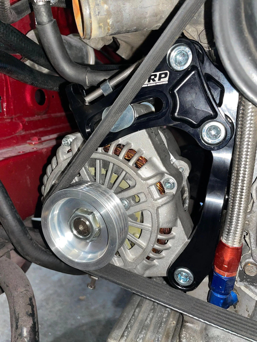 PRP LS1 Alternator Conversion Kit - Nissan SR20 Engine Series