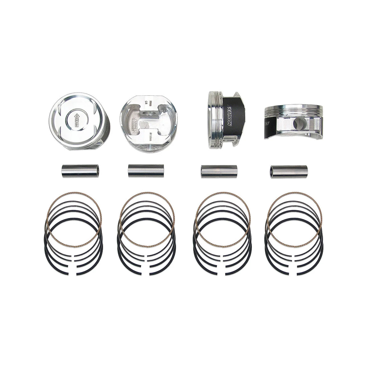Manley Piston Kit-Platinum Series|22.00CC|Stock|79.00MM|8.50:1CC - Subaru 2.5L EJ257 WRX STi Piston Set