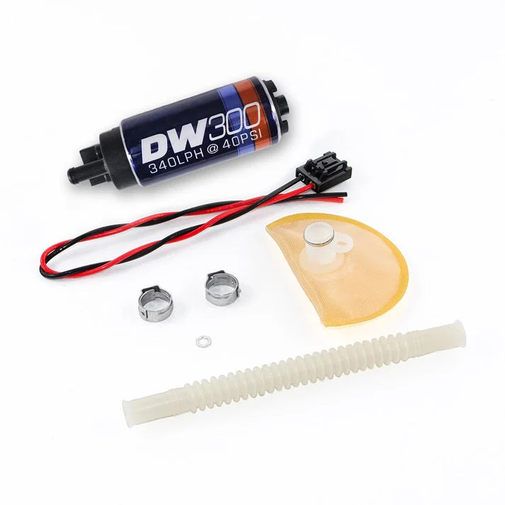 DW300 340lph In-Tank Fuel Pump w/ Install Kit - Nissan 370Z/Infiniti G37