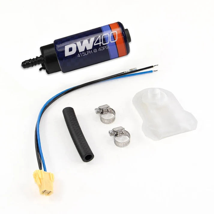 Deatschwerks 415lph In-Tank Fuel Pump w/ 9-1041 Install Kit - Nissan S13/S14/S15/Patrol