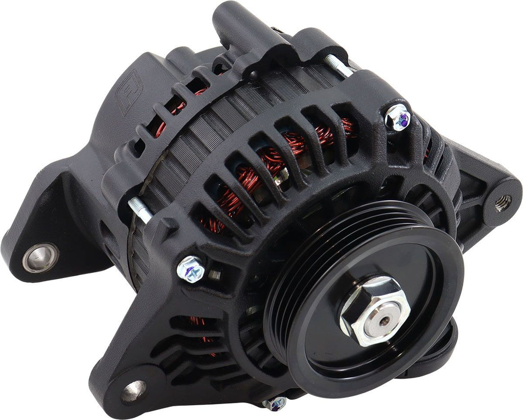 Aeroflow 130 AMP High Output Direct Fit Alternator - Nissan RB20, RB25, RB26 and RB30 Engine Series