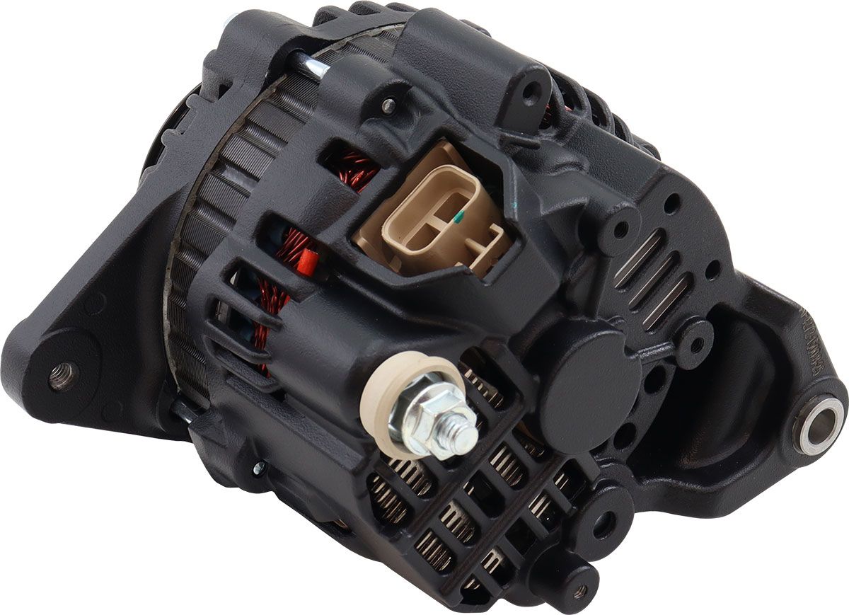 Aeroflow 130 AMP High Output Direct Fit Alternator - Nissan RB20, RB25, RB26 and RB30 Engine Series