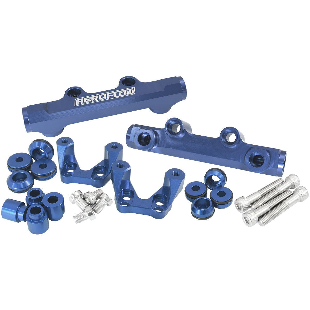 Aeroflow Subaru EJ20 Top Feed Conversion Billet EFI Fuel Rail - Subaru Impreza WRX/STI GC/GF/Forester/Legacy