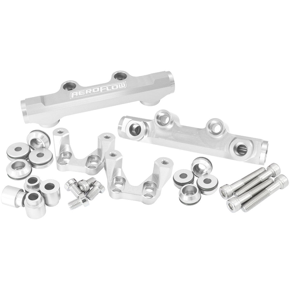 Aeroflow Subaru EJ20 Top Feed Conversion Billet EFI Fuel Rail - Subaru Impreza WRX/STI GC/GF/Forester/Legacy