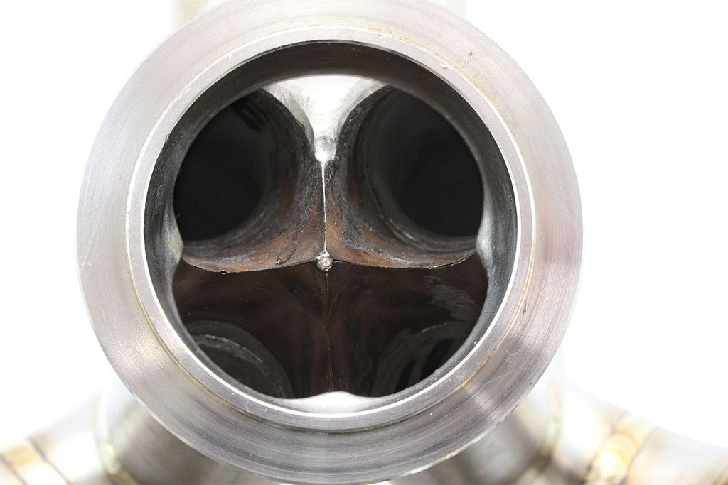 Aeroflow / Boosted Nissan SR20 V-Band High Mount Stainless Steel Turbo Manifold