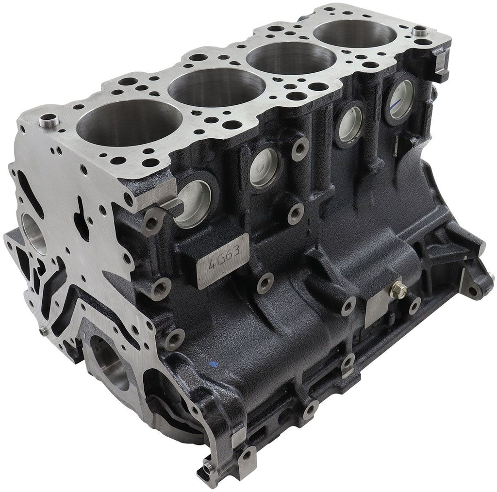 Aeroflow 4G63 Bare Cast Iron Engine Block - 85mm/86.5mm Bore - Mitsubishi 4G63T Engine Series