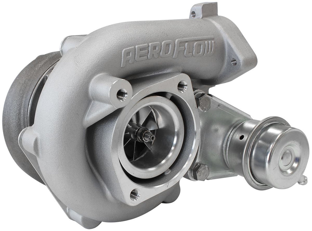 Aeroflow Boosted 4647 NISSAN .84 Turbocharger 440HP, Hi Temp Black Finish - Nissan Silvia S13 S14 S15 SR20DET Engine Series