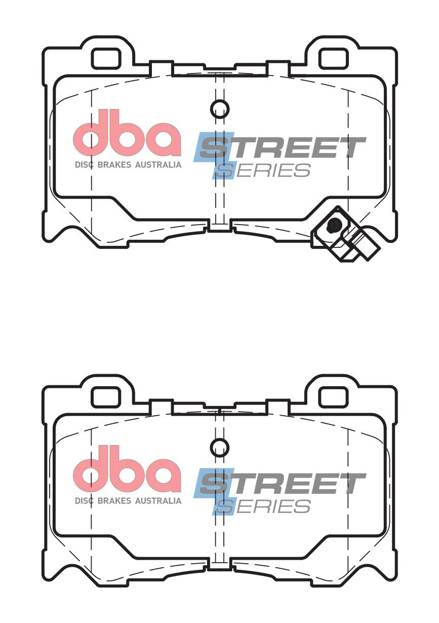 DBA SS Street Series OE Replacement Front Brake Pads - Nissan 370Z/Infiniti G37
