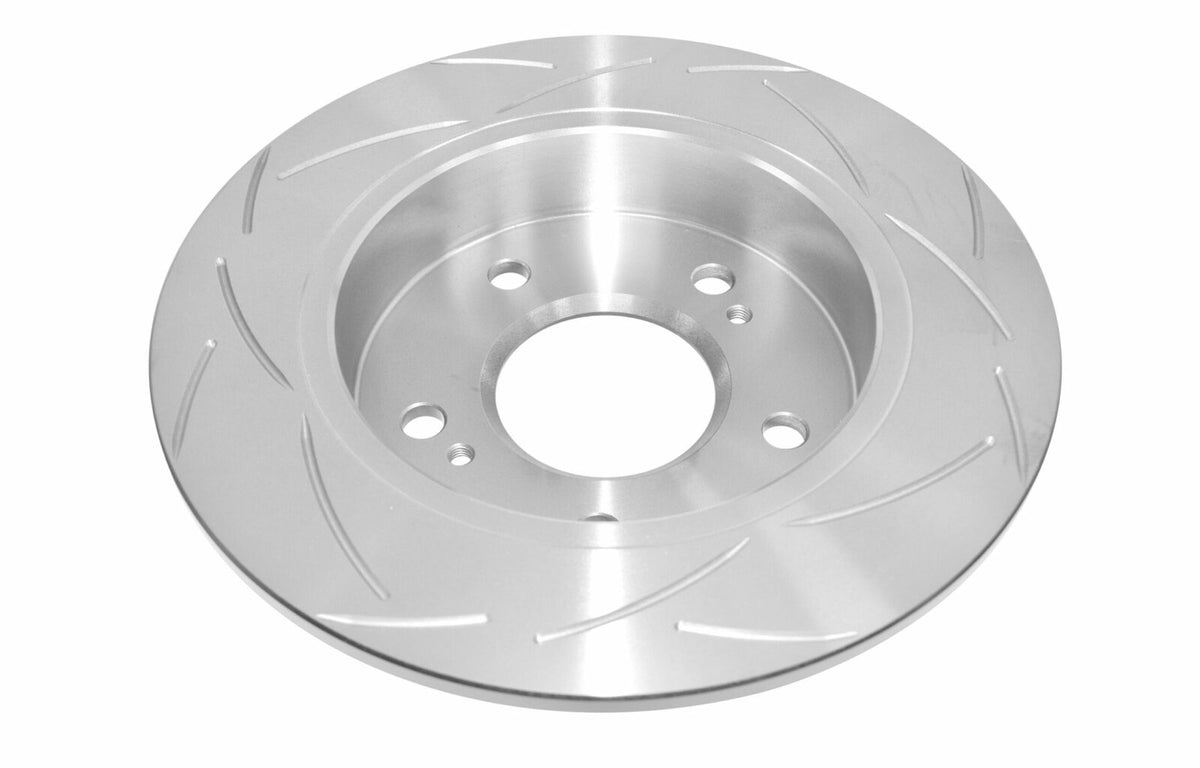 DBA Street Series T2 Slotted Rear Rotors - Nissan Silvia S14/S15 SR20DET