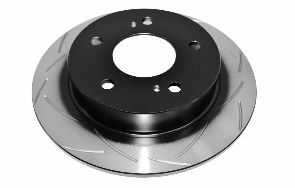 DBA Street Series T2 Slotted Rear Rotors - Nissan Silvia S14/S15 SR20DET