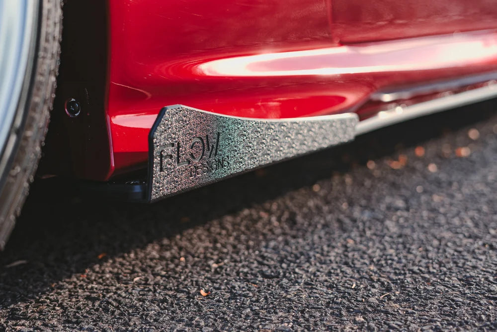 Flow Design Full Lip Splitter Set - OEM Standard - Nissan S15 / 200SX