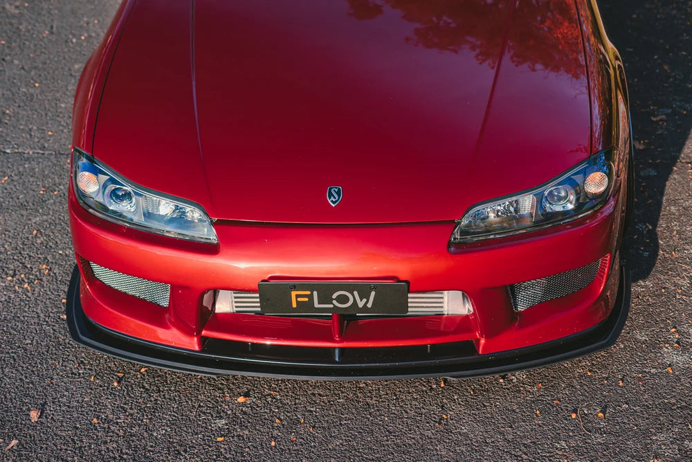 Flow Design Full Lip Splitter Set - OEM Standard - Nissan S15 / 200SX