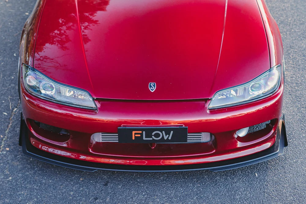 Flow Design Full Lip Splitter Set - OEM Standard - Nissan S15 / 200SX
