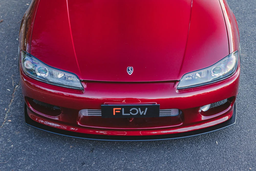 Flow Design Full Lip Splitter Set - OEM Standard - Nissan S15 / 200SX