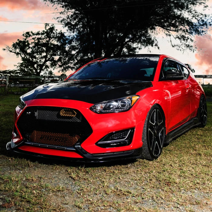 Velossa Tech Design (non-DCT) BIG MOUTH Ram Air Intake Snorkel - 2019-2022 Hyundai Veloster N