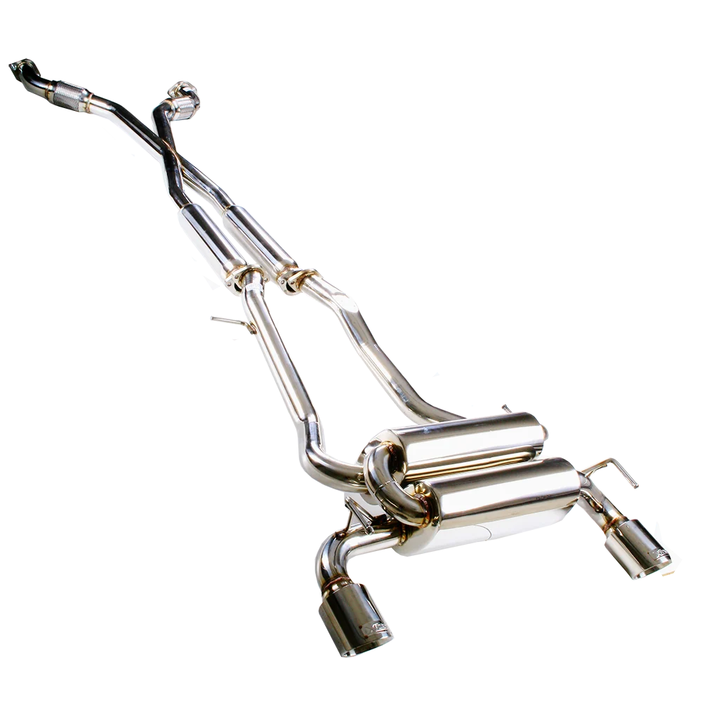 XForce Twin 2.5" Stainless Steel Cat-Back System - 2003-2006 Nissan 350Z VQ35DE