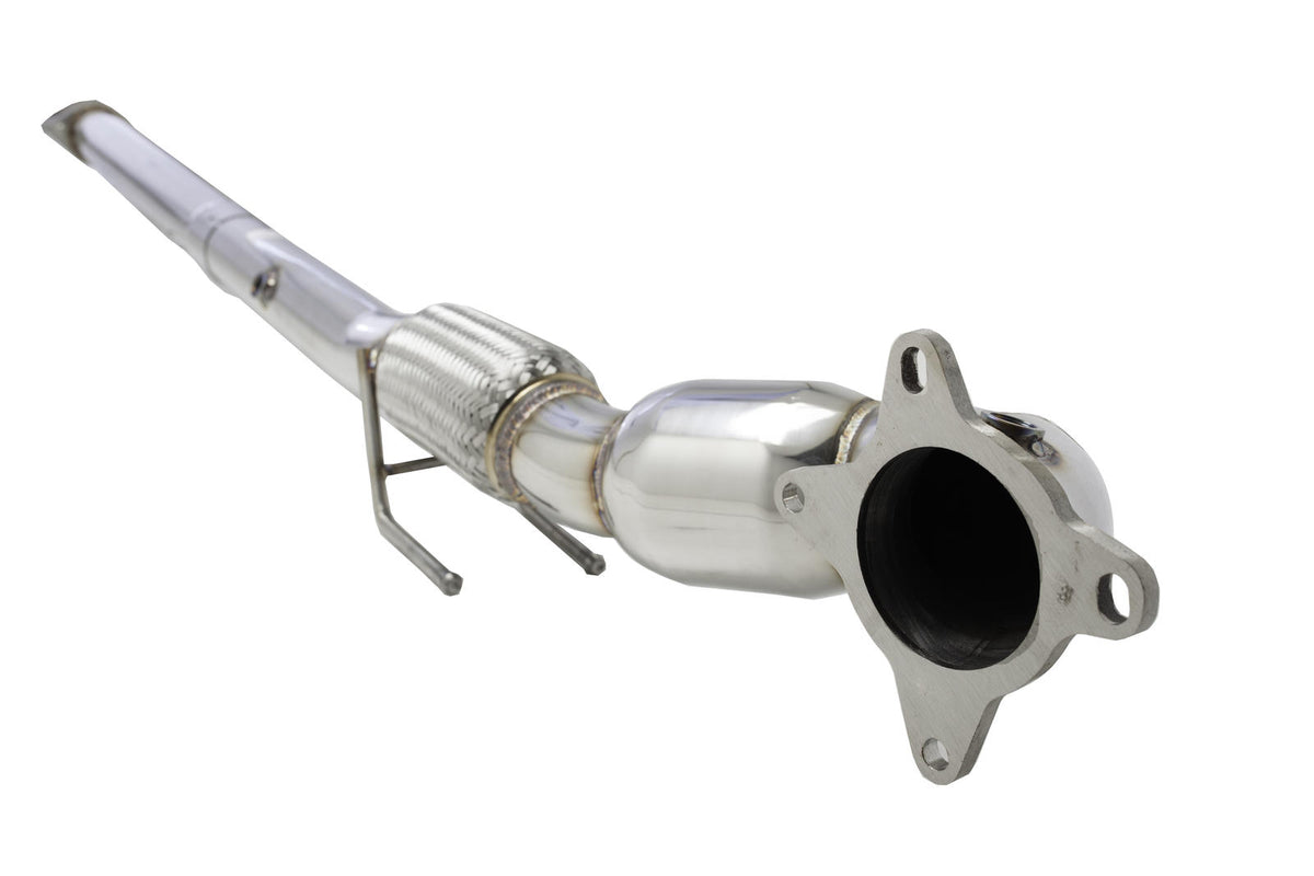 XForce Downpipe with Hi Flow Catalytic Converter - VW GOLF GTI MK5 and MK6 Series