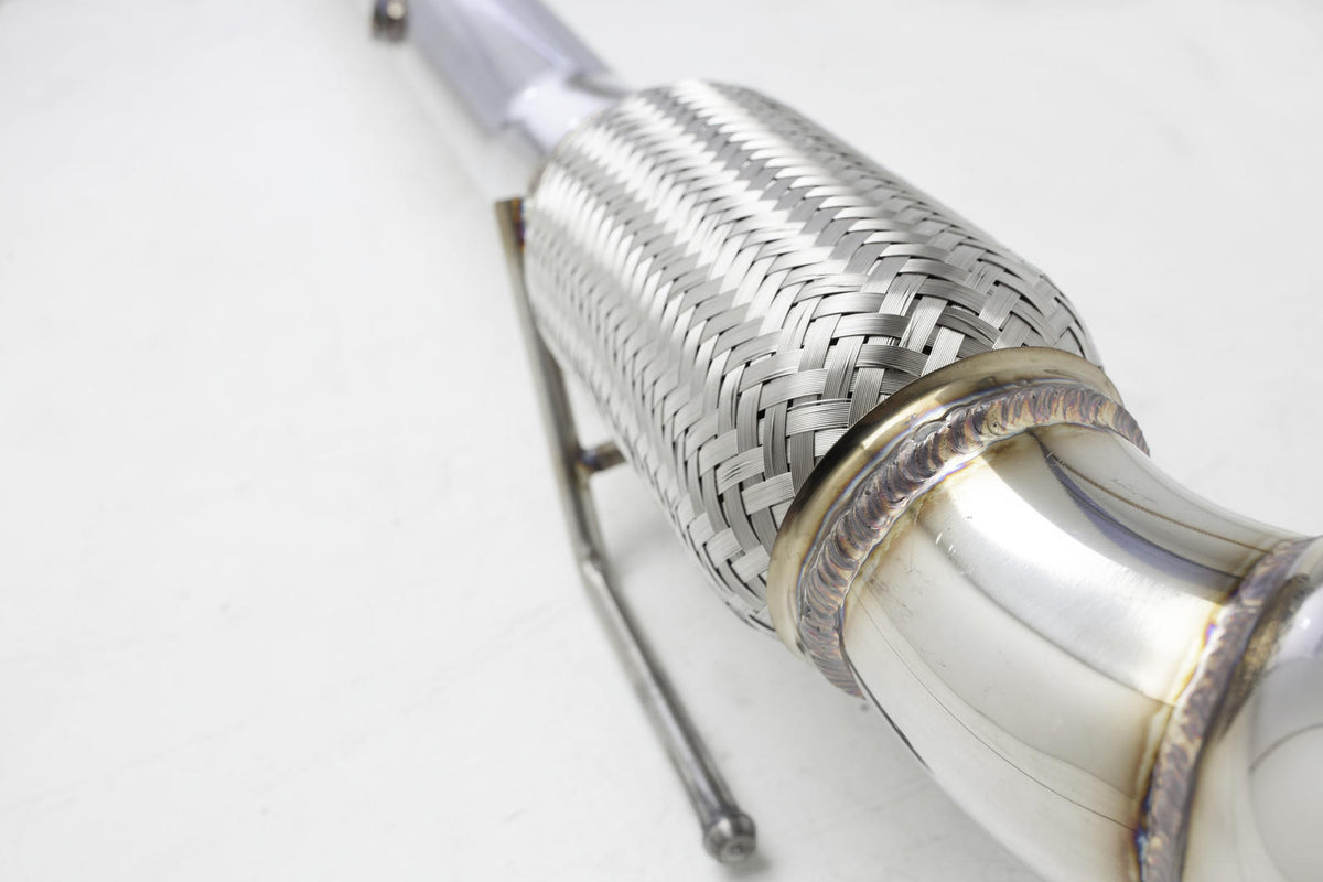 XForce Downpipe with Hi Flow Catalytic Converter - VW GOLF GTI MK5 and MK6 Series