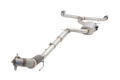 XForce 3in Turbo Back Varex Exhaust System Stainless Steel - VW Golf MK6 / Scirocco
