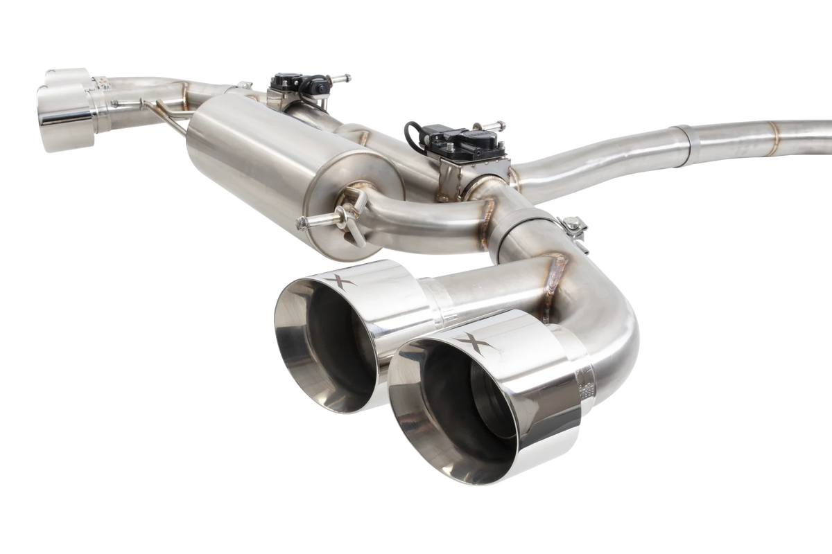 XForce 3.5" Varex Valved Catback System - Nissan GT-R R35 2009+