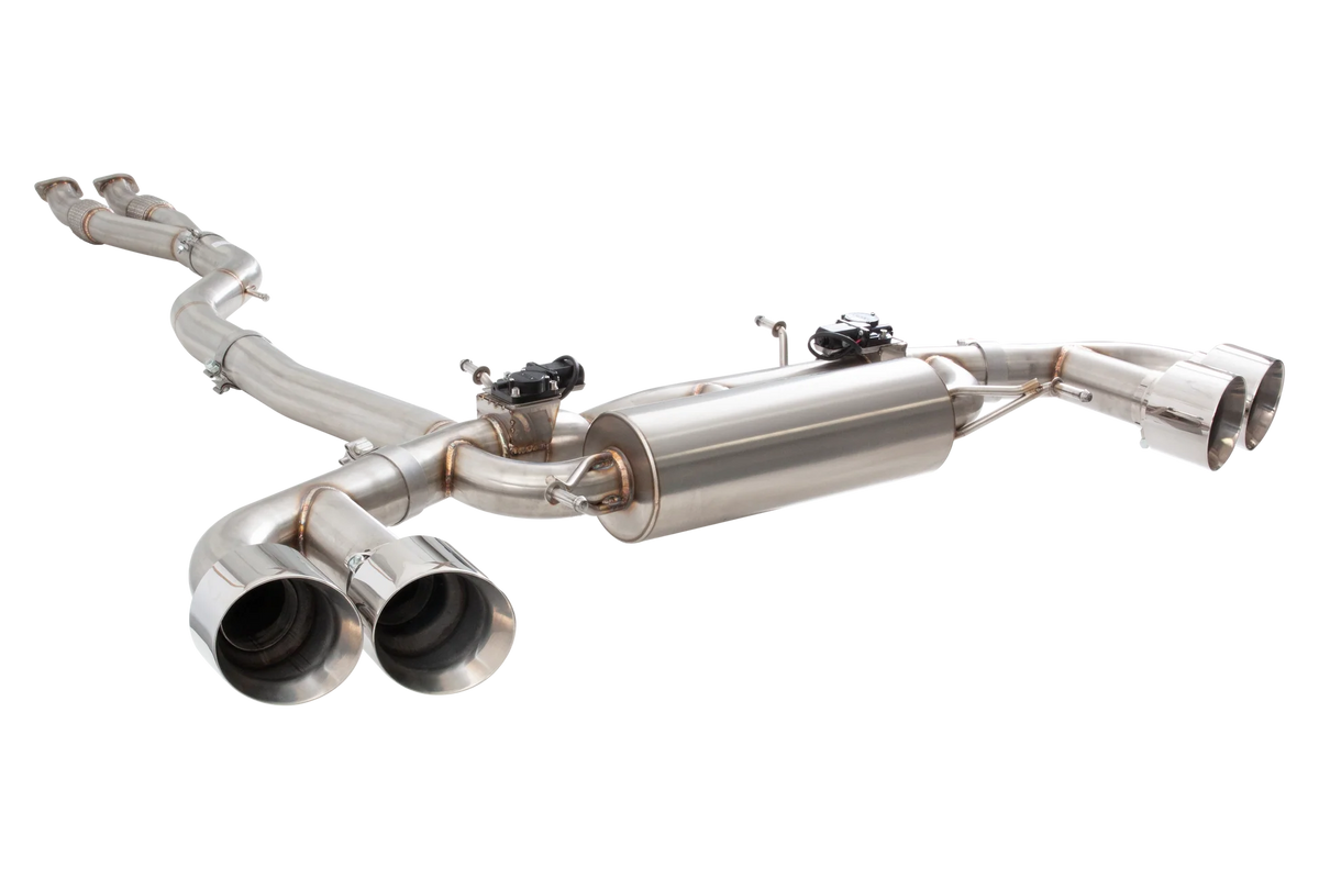 XForce 3.5" Varex Valved Catback System - Nissan GT-R R35 2009+