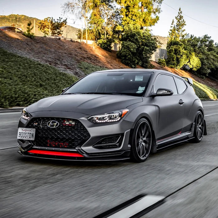 Velossa Tech Design (non-DCT) BIG MOUTH Ram Air Intake Snorkel - 2019-2022 Hyundai Veloster N
