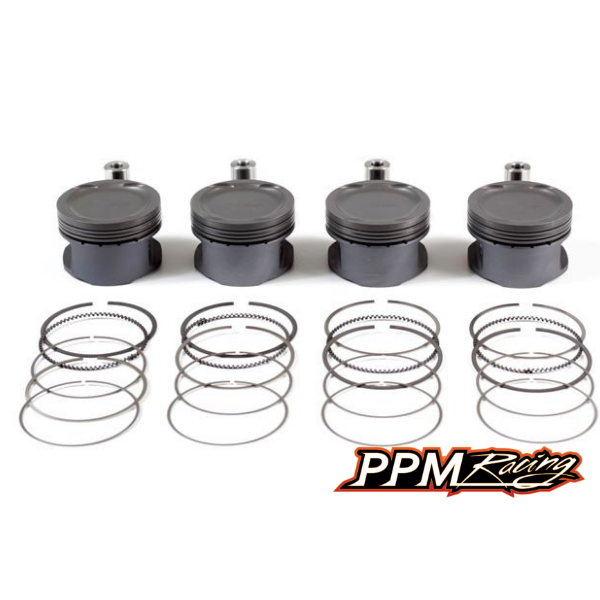 PPM Forged Piston Kit - Toyota 4AGE 16V or 20V Supercharged