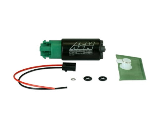 AEM 340LPH 65mm Fuel Pump Kit w/ Mounting Hooks - Ethanol Compatible