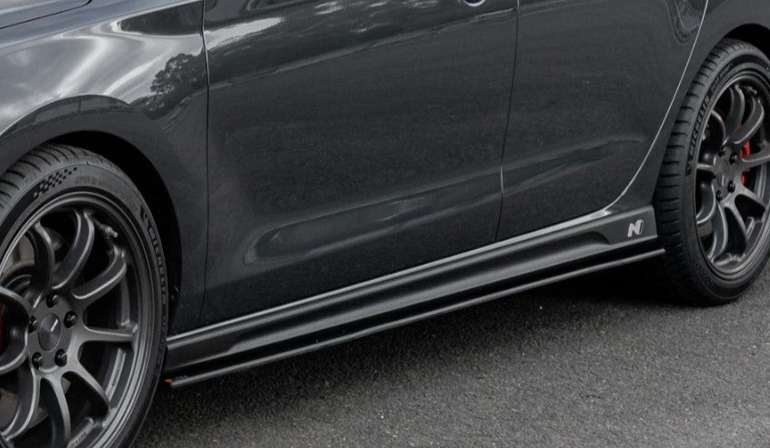 Flow Design Full Lip Splitter Set - Hyundai i30N Fastback PD FL 2022+