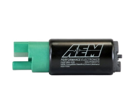 AEM 340LPH 65mm Fuel Pump Kit w/o Mounting Hooks - Ethanol Compatible - Universal