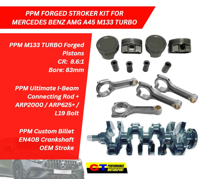 PPM FORGED Stroker Kit - MERCEDES BENZ AMG A45 M133 TURBO