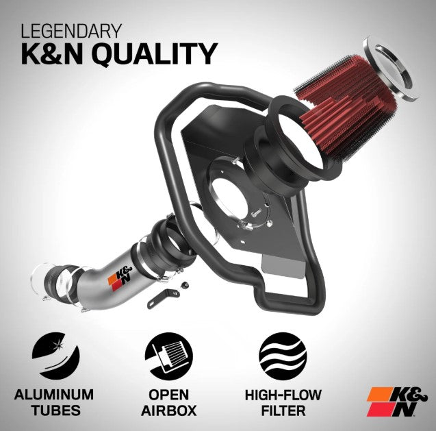 K&N Silver Typhoon Short Ram Intake