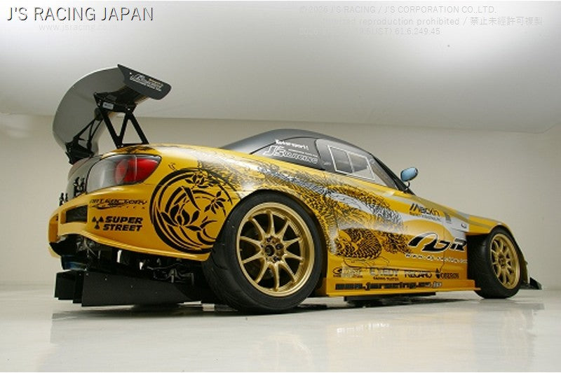 J’S Racing Front Wide Fender - 1 Set - Honda S2000 AP1/AP2 1999-2009