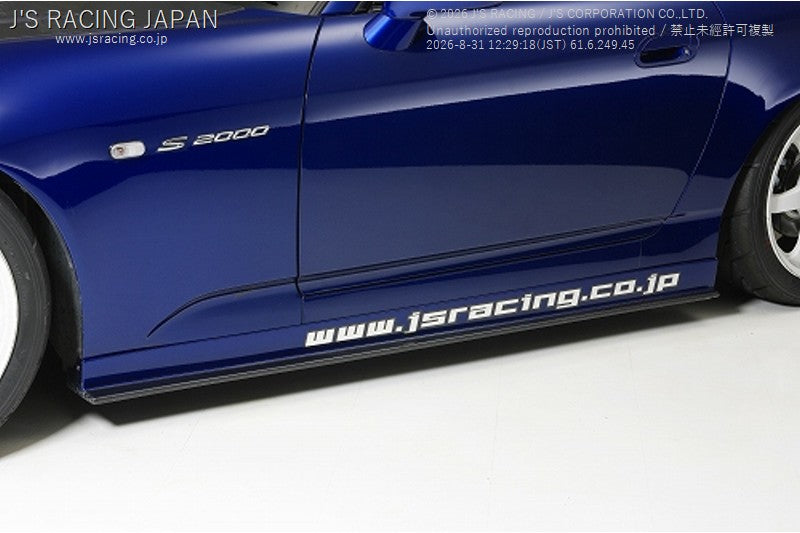 J'S RACING S2000 Total Aero System TYPE-S 2.0 - Honda S2000 AP1/AP2 1999-2009 Series