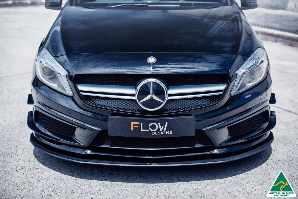 Flow Design Front Lip Splitter - Mercedes-Benz A45 AMG W176 (PFL) 2012-2015