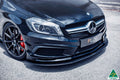 Flow Design Front Lip Splitter - Mercedes-Benz A45 AMG W176 (PFL) 2012-2015