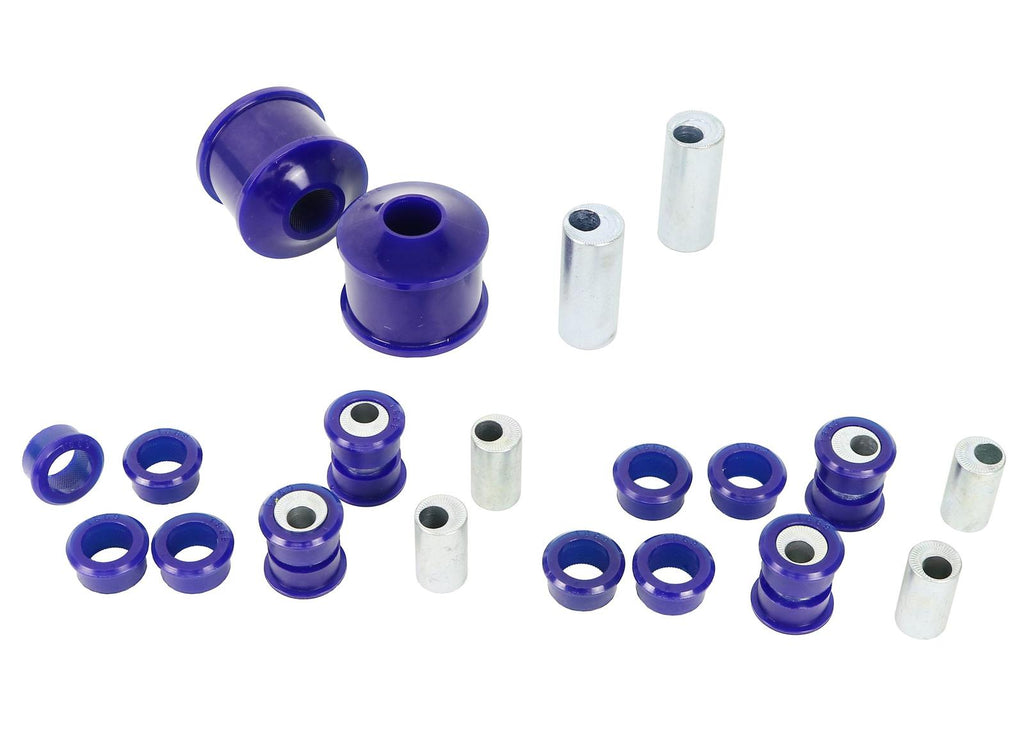 SuperPro Suspension Bush Kit Front & Rear Double Offset - Nissan 180SX/200SX/Silvia