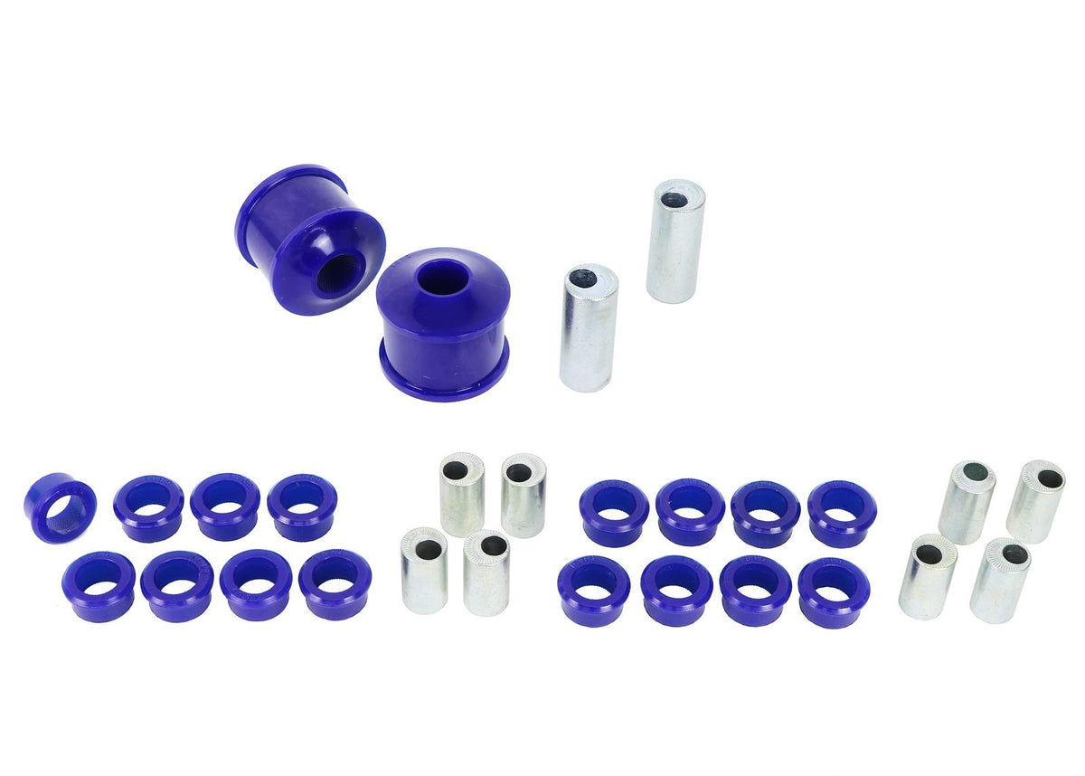 SuperPro Suspension Bush Kit Front & Rear Double Offset - Nissan 180SX/200SX/Silvia