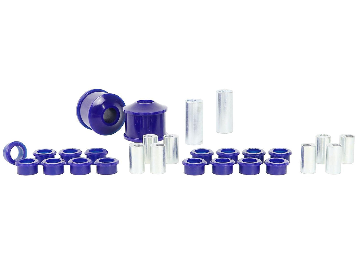 SuperPro Suspension Bush Kit Front & Rear Double Offset - Nissan 180SX/200SX/Silvia