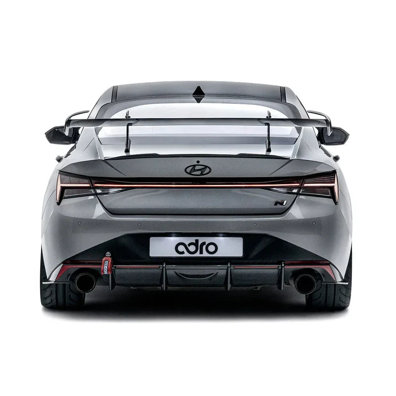 ADRO Inc AT-R1 SWAN NECK WING - CURVED - Hyundai Elantra N 2022+
