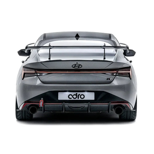 ADRO Inc AT-R1 SWAN NECK WING - CURVED - Hyundai Elantra N 2022+